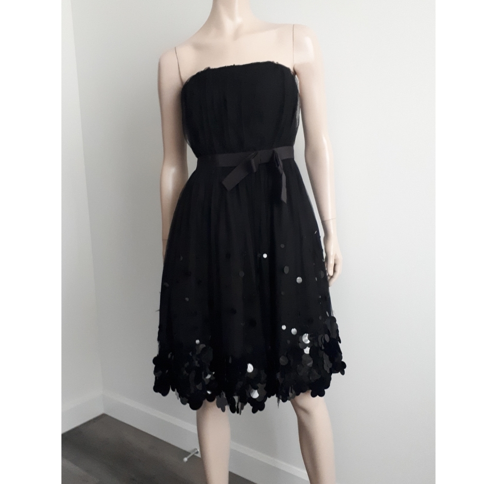Moschino | Paillette-embellished Silk and Tulle Dress